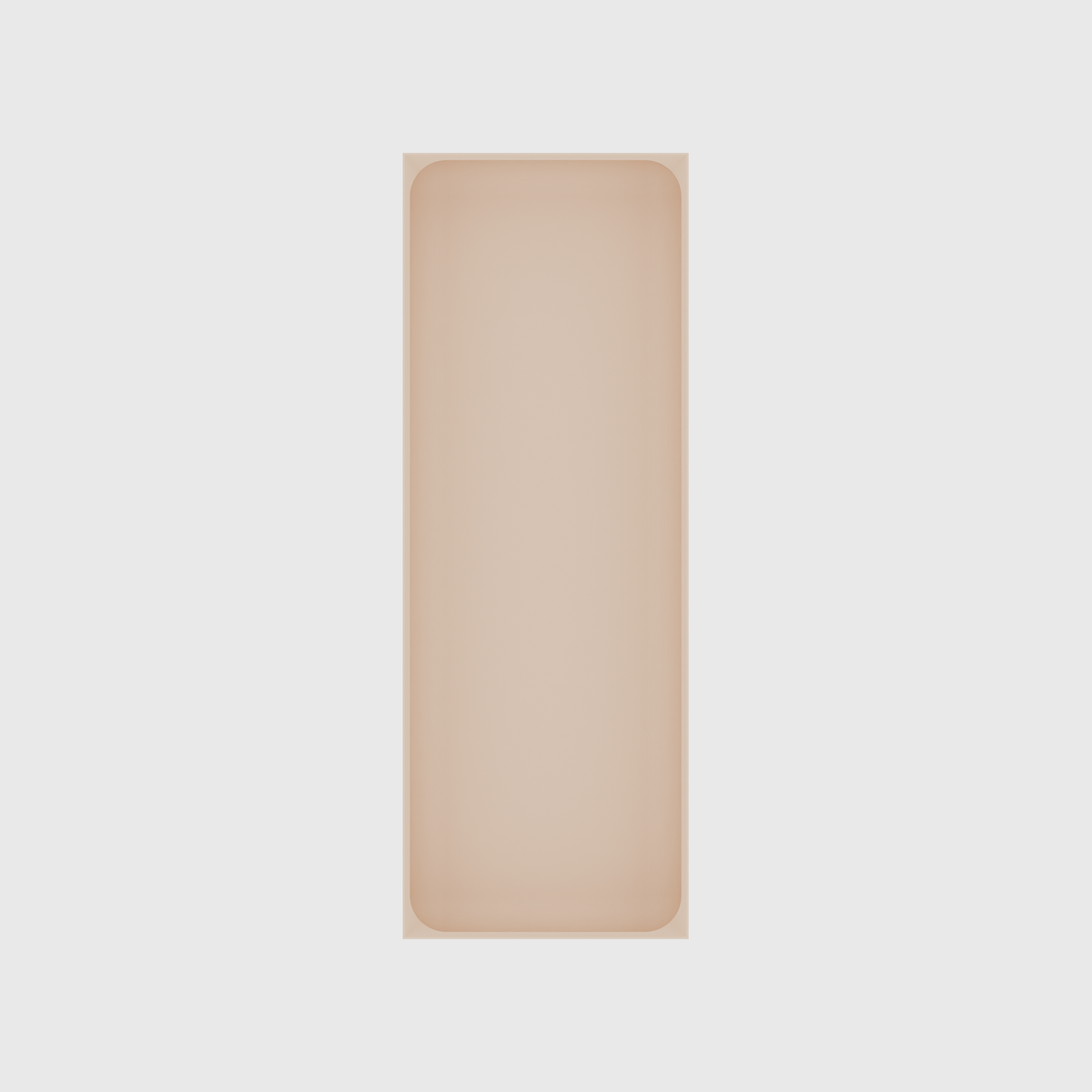 Long tray organiser – 11x4 (324.5 × 118 mm) in Army Beige