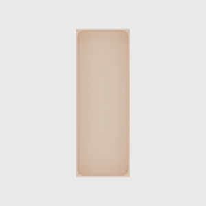 Long tray organiser – 11x4 (324.5 × 118 mm) in Army Beige