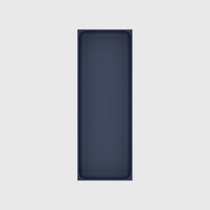 Long tray organiser – 11x4 (324.5 × 118 mm) in Army Blue