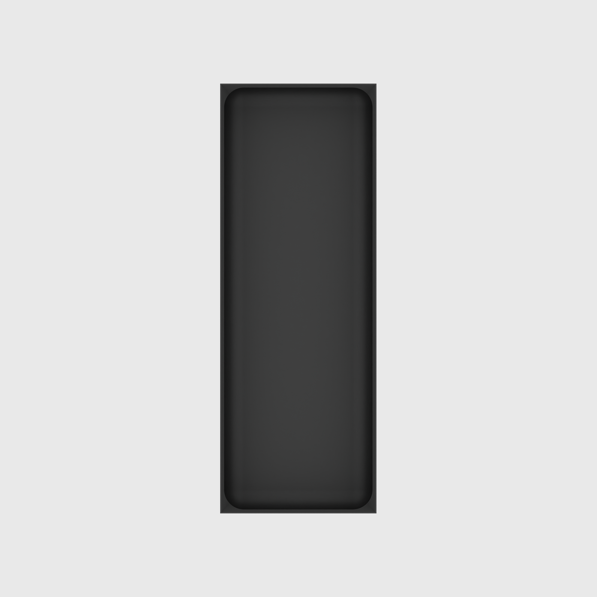 Long tray organiser – 11x4 (324.5 × 118 mm) in Charcoal Black