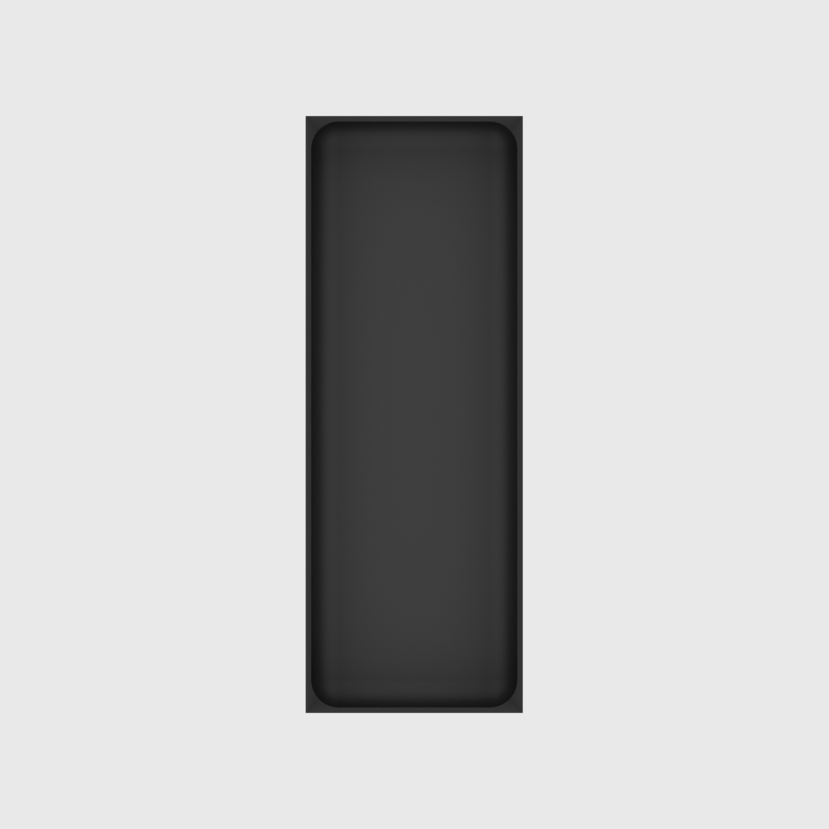 Long tray organiser – 11x4 (324.5 × 118 mm) in Charcoal Black