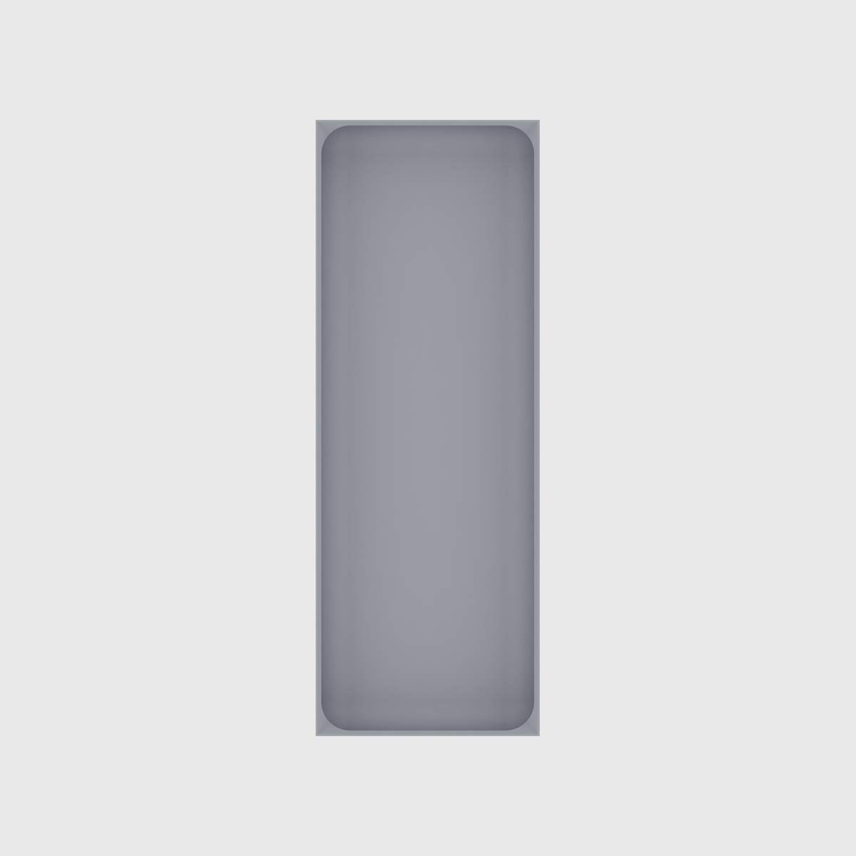 Long tray organiser – 11x4 (324.5 × 118 mm) in Fossil Grey