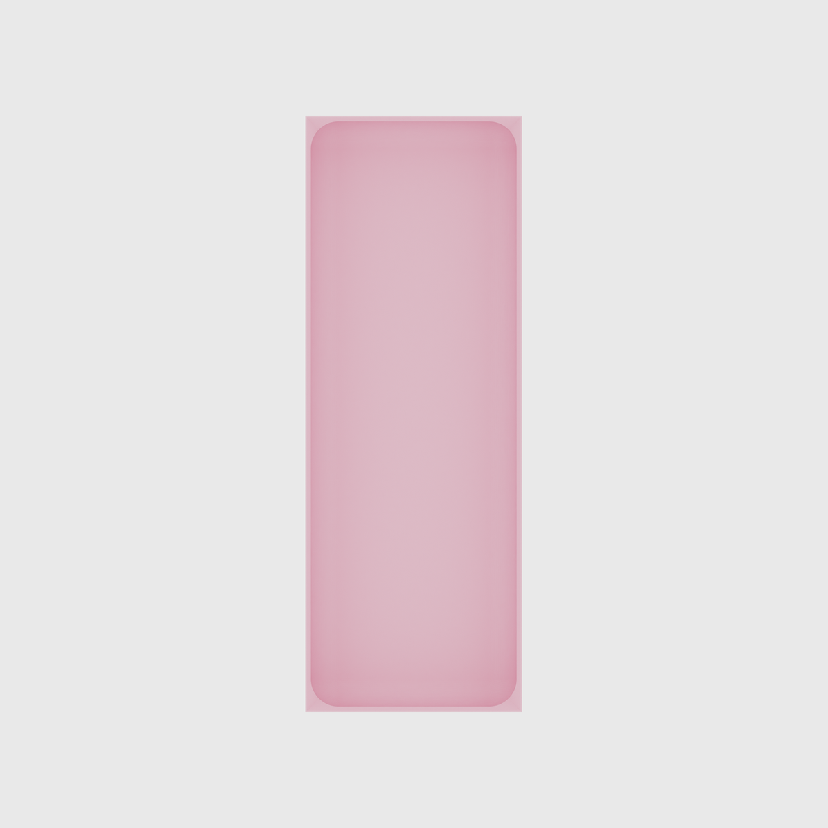 Long tray organiser – 11x4 (324.5 × 118 mm) in Sakura Pink