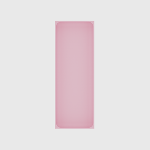Long tray organiser – 11x4 (324.5 × 118 mm) in Sakura Pink