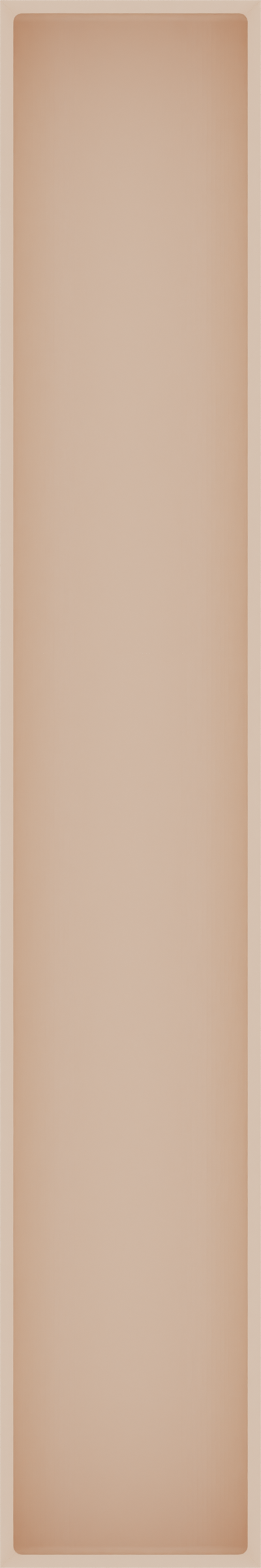 Long tray organiser – 12x2 (354 × 59 mm) in Army Beige