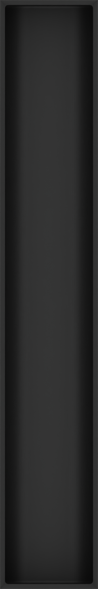 Long tray organiser – 12x2 (354 × 59 mm) in Charcoal Black