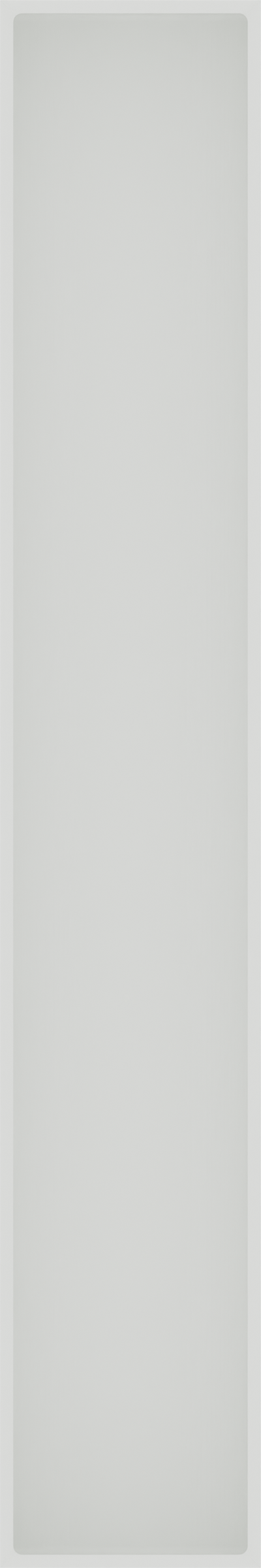 Long tray organiser – 12x2 (354 × 59 mm) in Cotton White