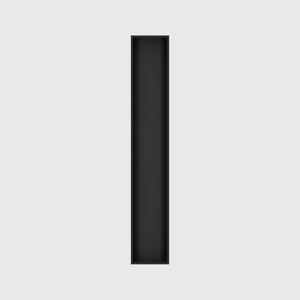 Long tray organiser – 12x2 (354 × 59 mm) in Charcoal Black