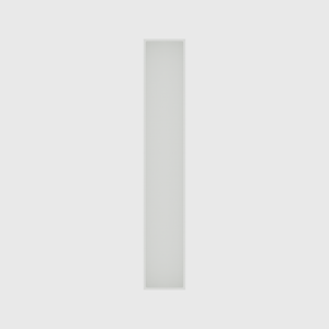 Long tray organiser – 12x2 (354 × 59 mm) in Cotton White