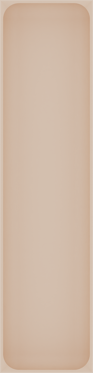 Long tray organiser – 12x3 (354 × 88.5 mm) in Army Beige