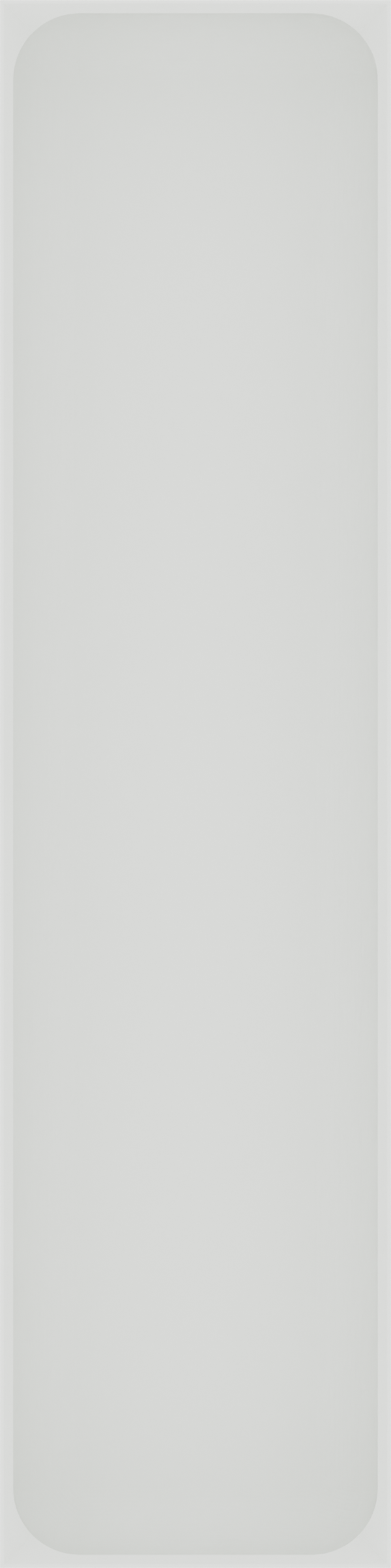 Long tray organiser – 12x3 (354 × 88.5 mm) in Cotton White