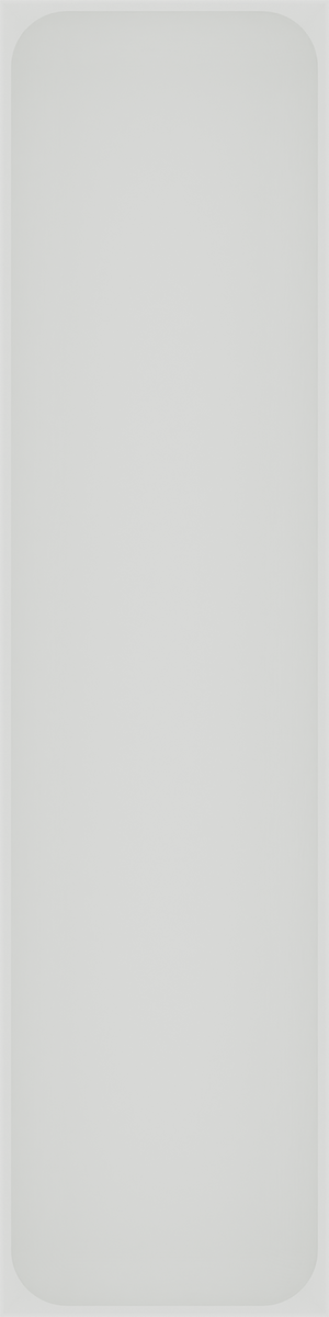 Long tray organiser – 12x3 (354 × 88.5 mm) in Cotton White