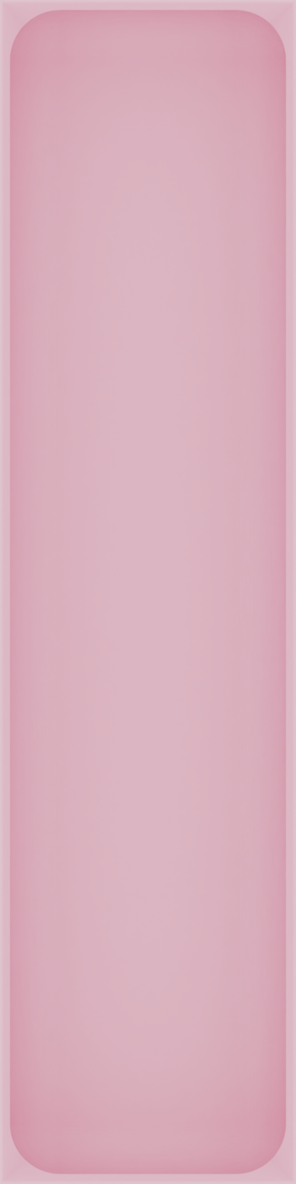 Long tray organiser – 12x3 (354 × 88.5 mm) in Sakura Pink