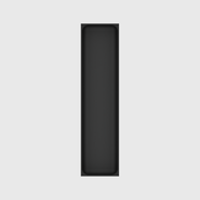 Long tray organiser – 12x3 (354 × 88.5 mm) in Charcoal Black