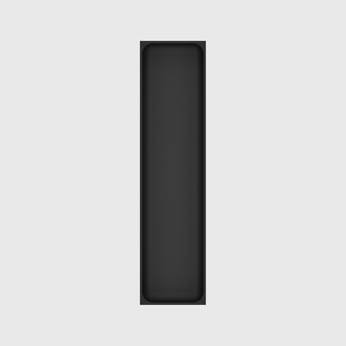 Long tray organiser – 12x3 (354 × 88.5 mm) in Charcoal Black
