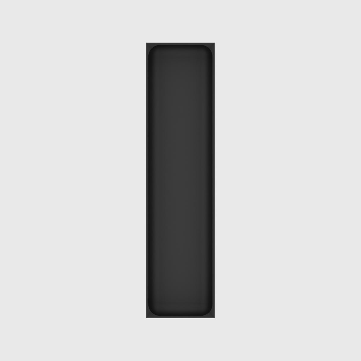 Long tray organiser – 12x3 (354 × 88.5 mm) in Charcoal Black