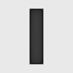 Long tray organiser – 12x3 (354 × 88.5 mm) in Charcoal Black