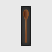 12×3 organiser with bamboo spoon — CharcoalBlack