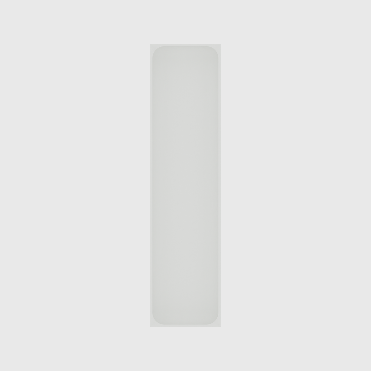 Long tray organiser – 12x3 (354 × 88.5 mm) in Cotton White