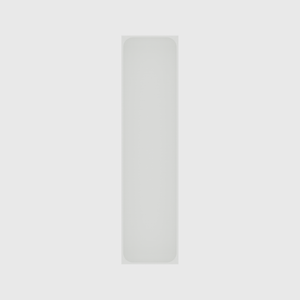 Long tray organiser – 12x3 (354 × 88.5 mm) in Cotton White