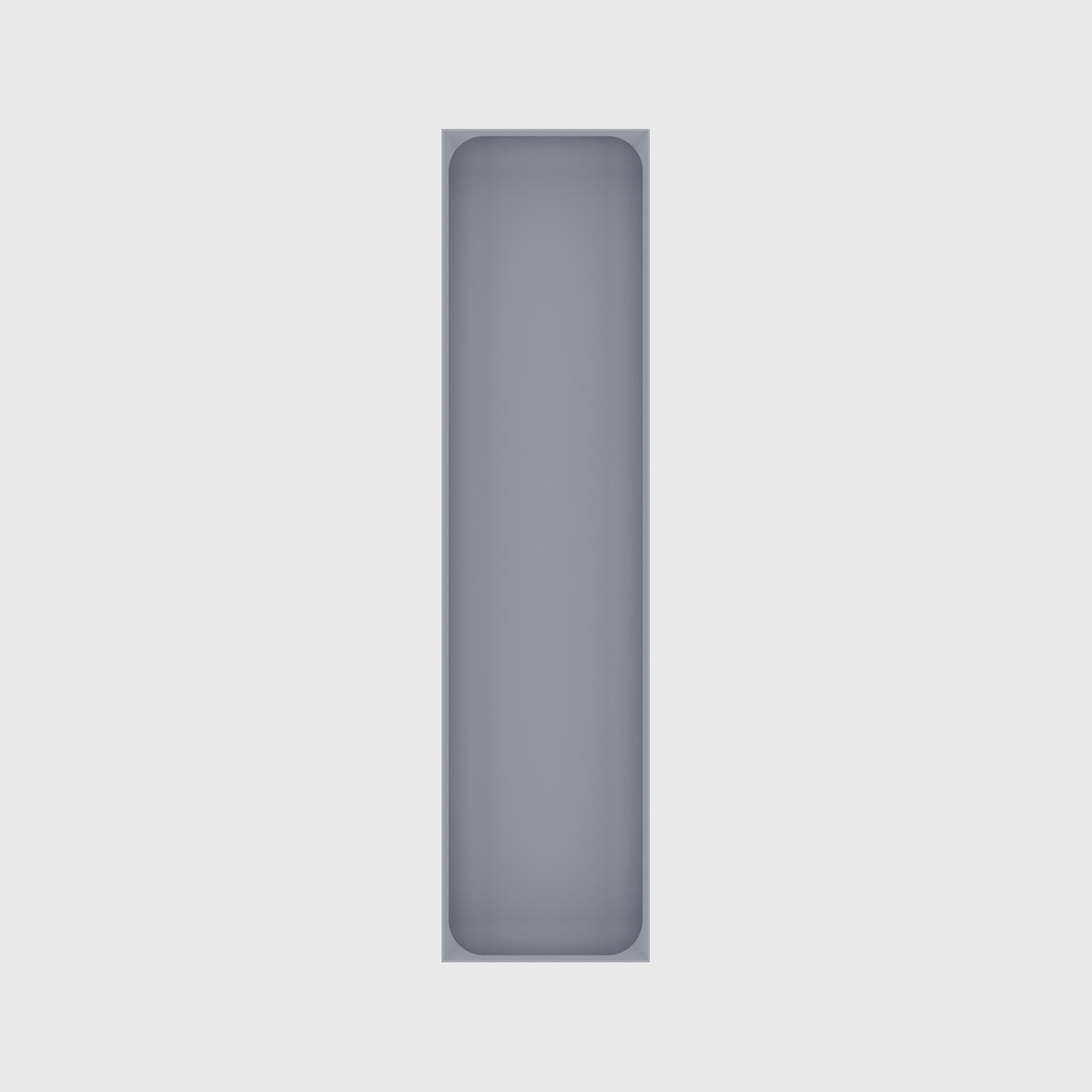 Long tray organiser – 12x3 (354 × 88.5 mm) in Fossil Grey