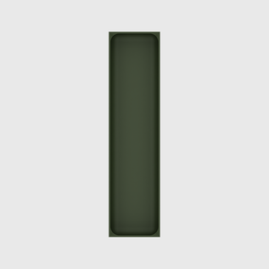 Long tray organiser – 12x3 (354 × 88.5 mm) in Olive Green