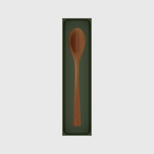 12×3 organiser with bamboo spoon — OliveGreen