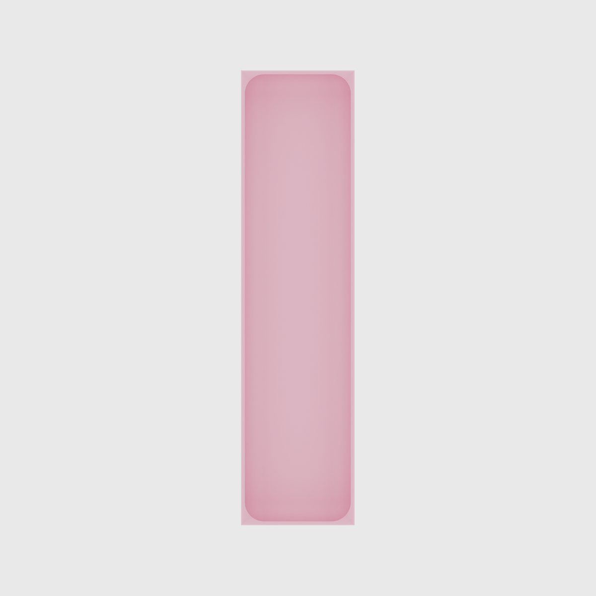 Long tray organiser – 12x3 (354 × 88.5 mm) in Sakura Pink