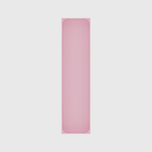 Long tray organiser – 12x3 (354 × 88.5 mm) in Sakura Pink