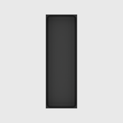Long tray organiser – 12x4 (354 × 118 mm) in Charcoal Black