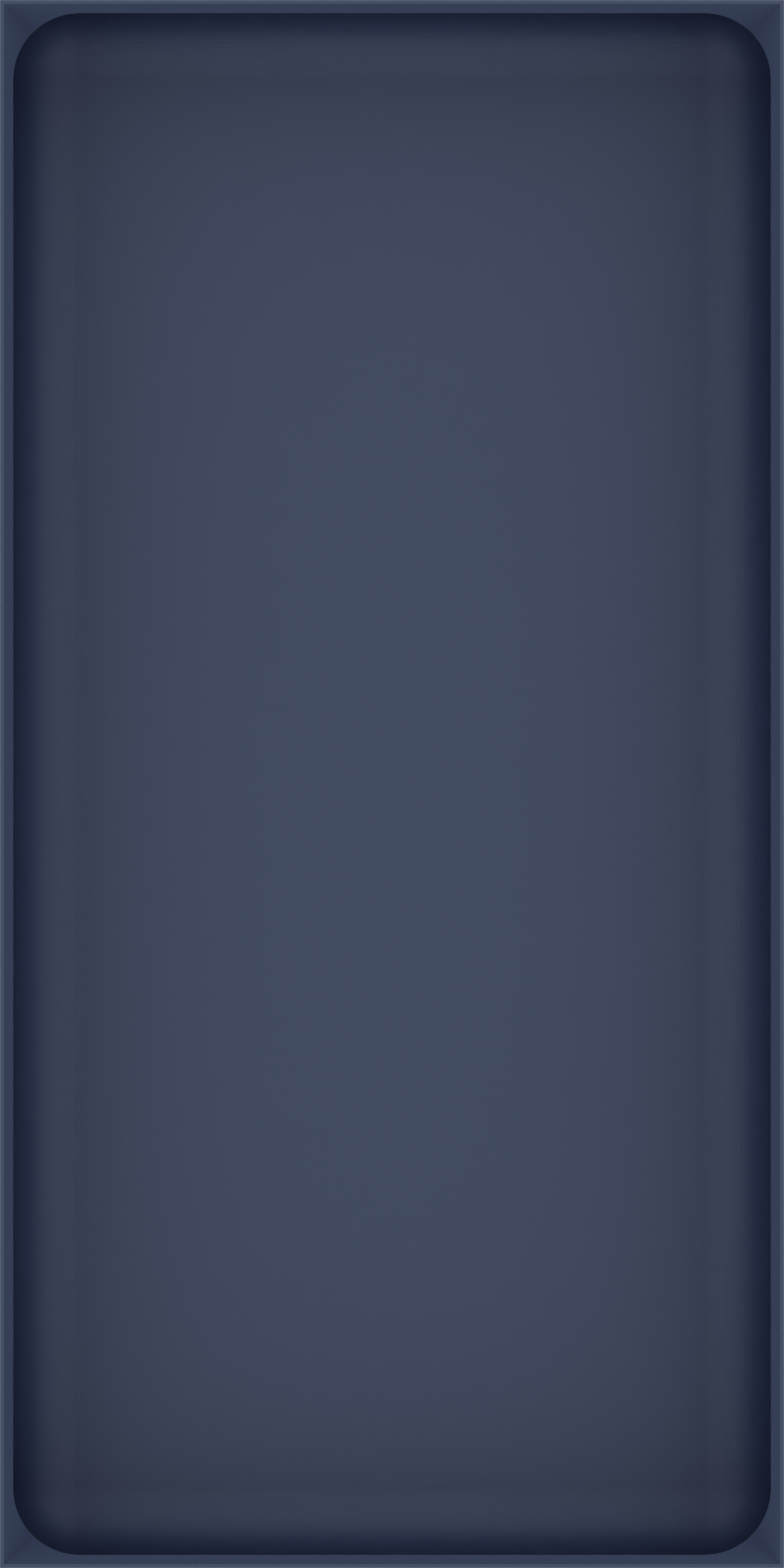 Long tray organiser – 12x6 (354 × 177 mm) in Army Blue