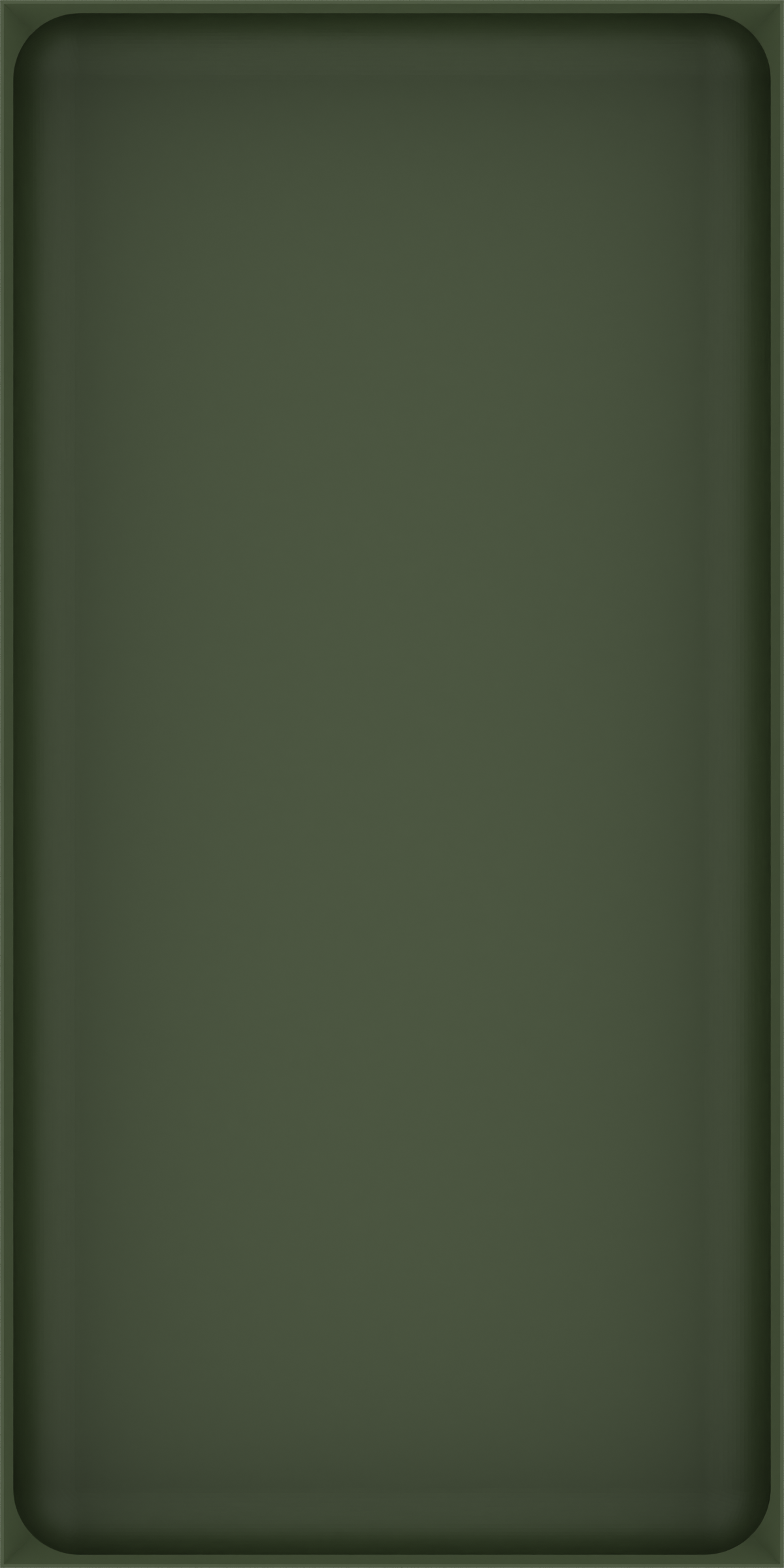 Long tray organiser – 12x6 (354 × 177 mm) in Olive Green