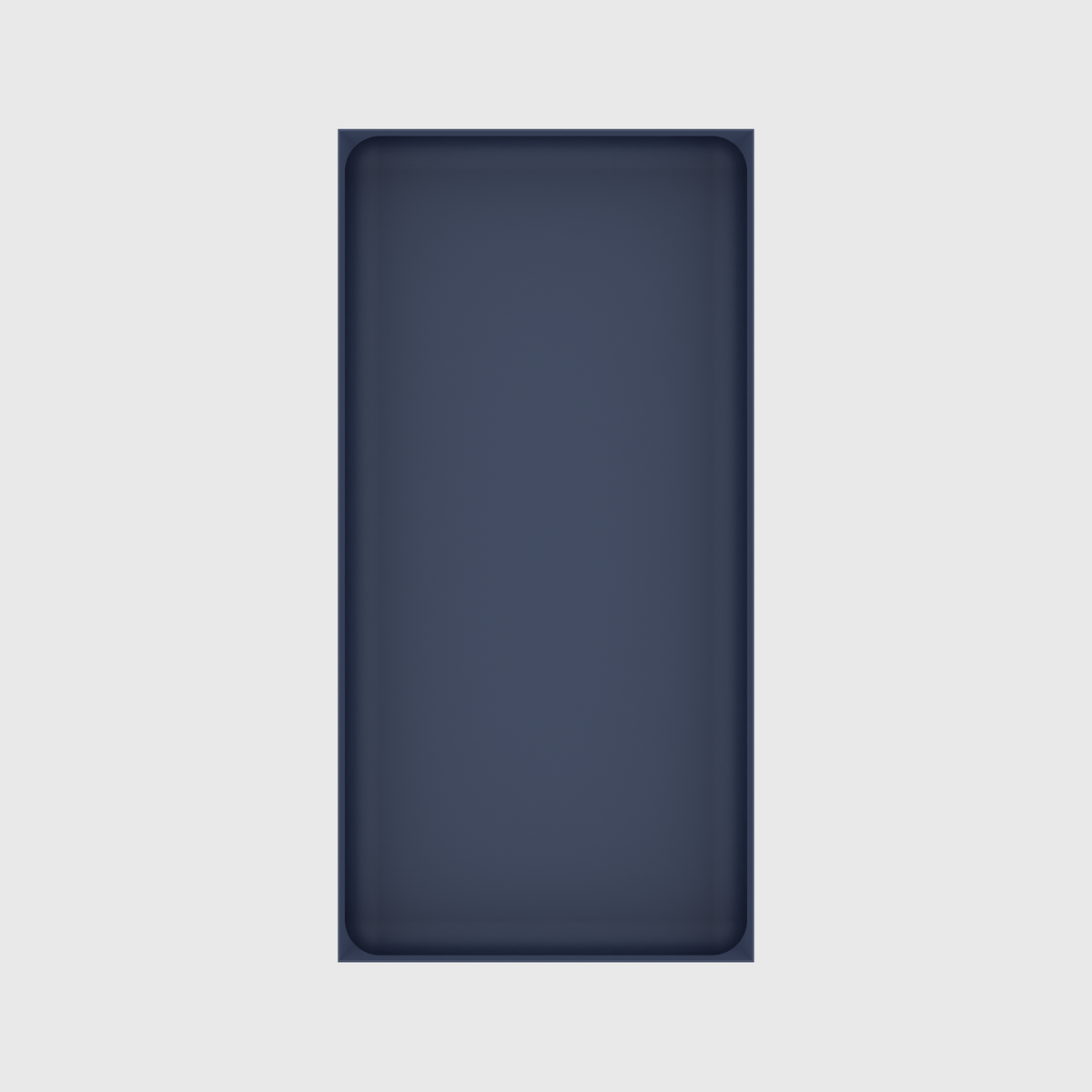 Long tray organiser – 12x6 (354 × 177 mm) in Army Blue