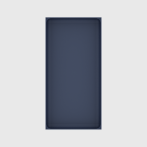 Long tray organiser – 12x6 (354 × 177 mm) in Army Blue
