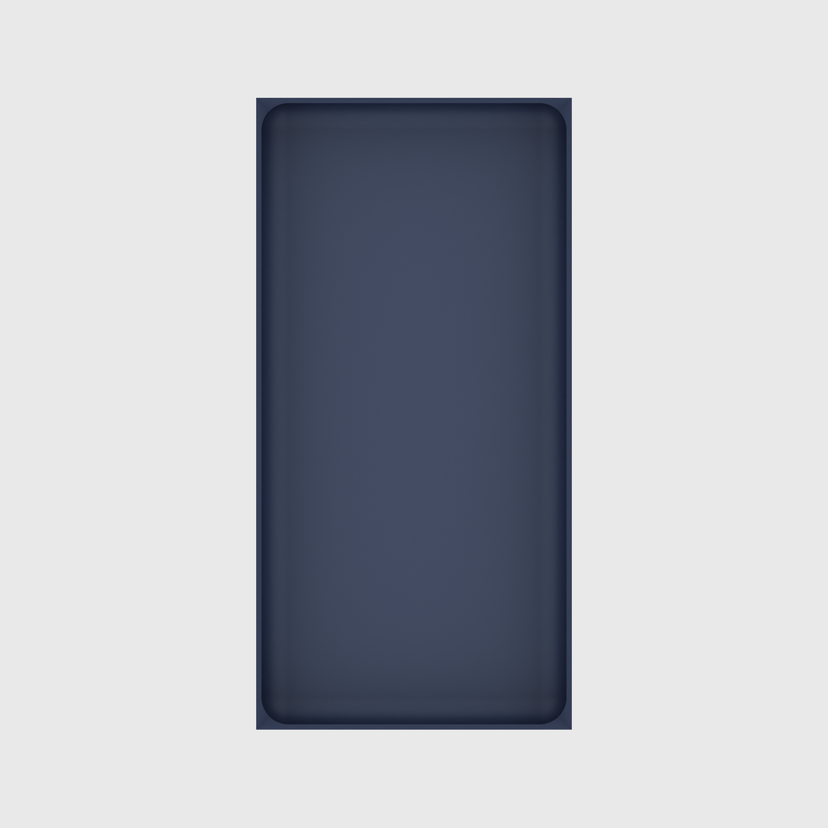 Long tray organiser – 12x6 (354 × 177 mm) in Army Blue
