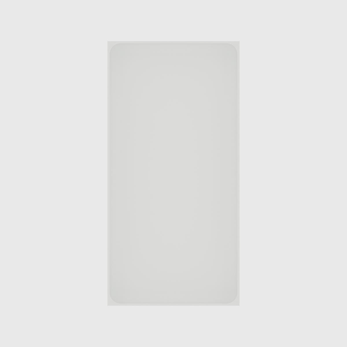 Long tray organiser – 12x6 (354 × 177 mm) in Cotton White
