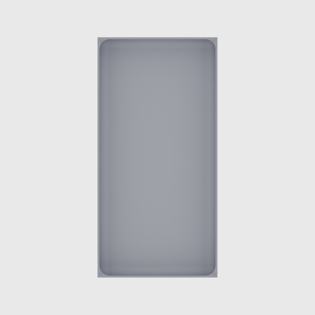 Long tray organiser – 12x6 (354 × 177 mm) in Fossil Grey