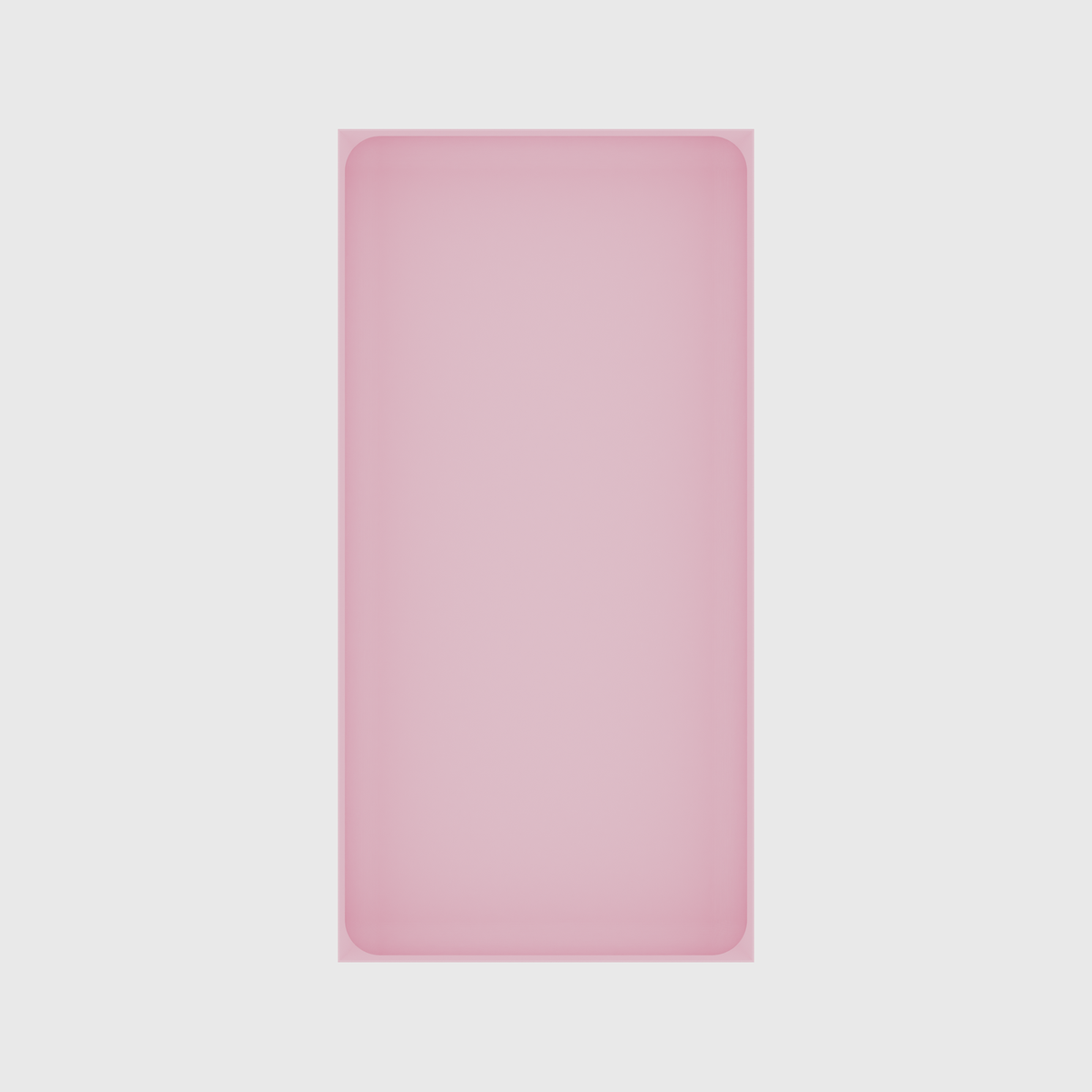 Long tray organiser – 12x6 (354 × 177 mm) in Sakura Pink