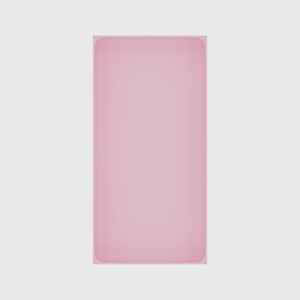 Long tray organiser – 12x6 (354 × 177 mm) in Sakura Pink