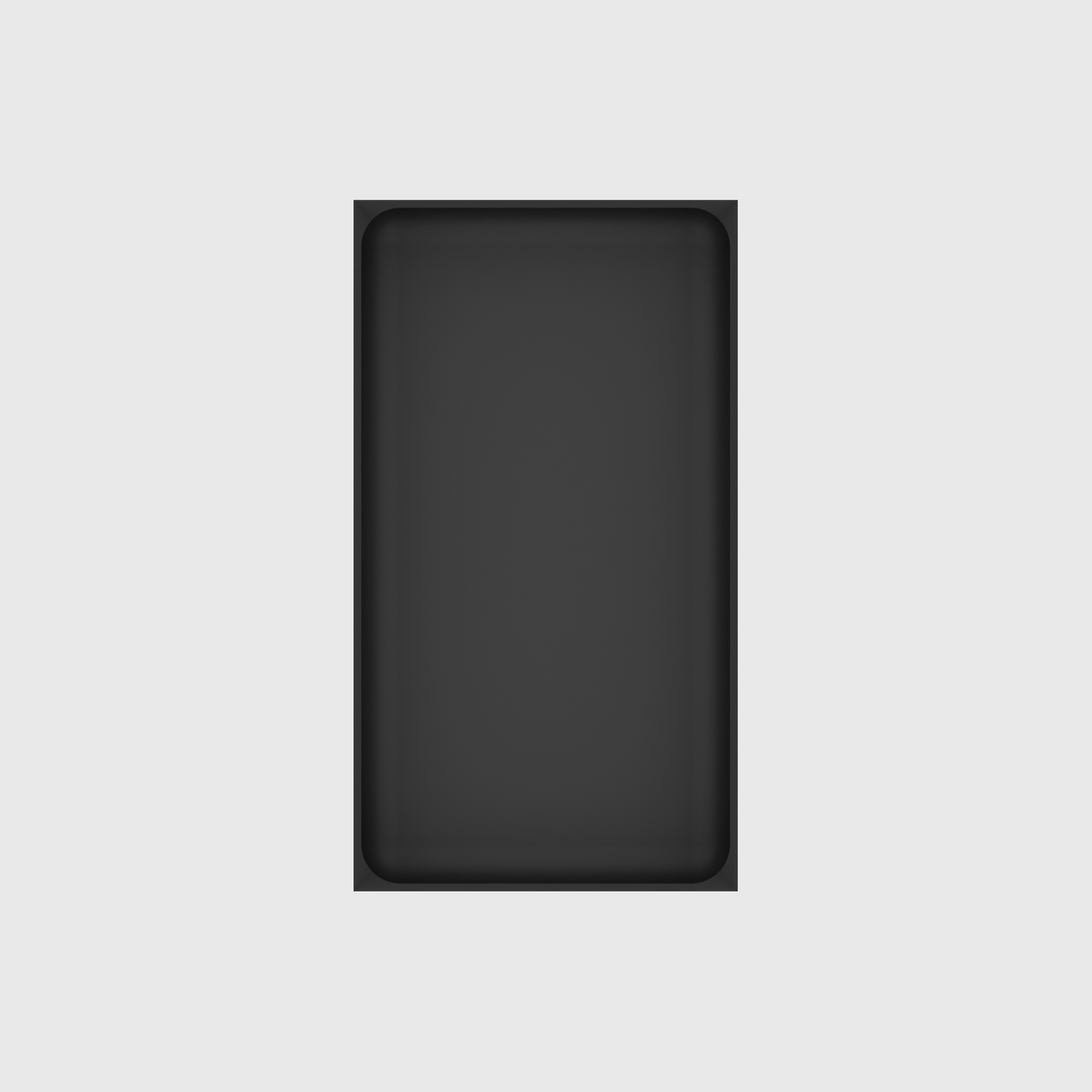Long tray organiser – 9x5 (265.5 × 147.5 mm) in Charcoal Black