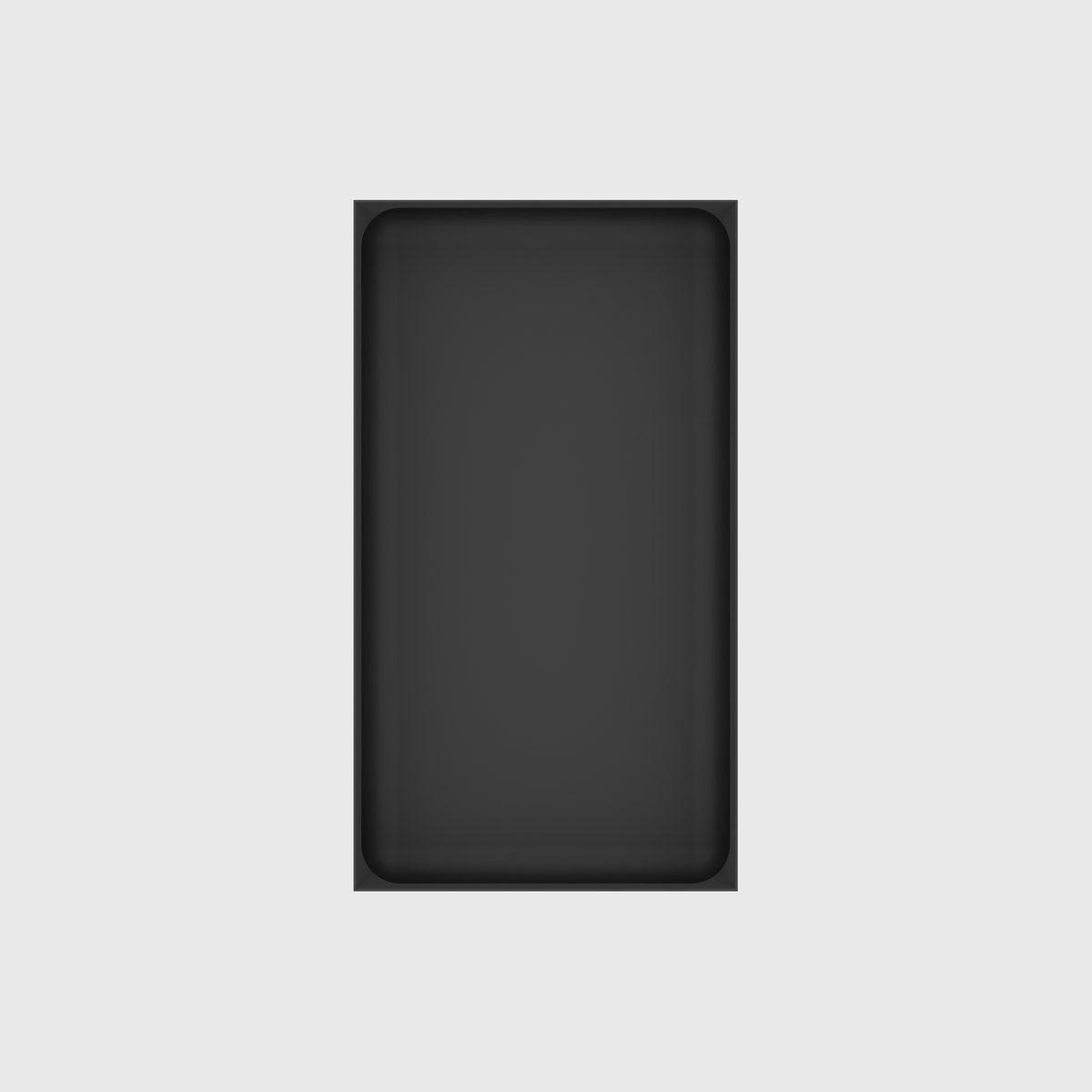 Long tray organiser – 9x5 (265.5 × 147.5 mm) in Charcoal Black