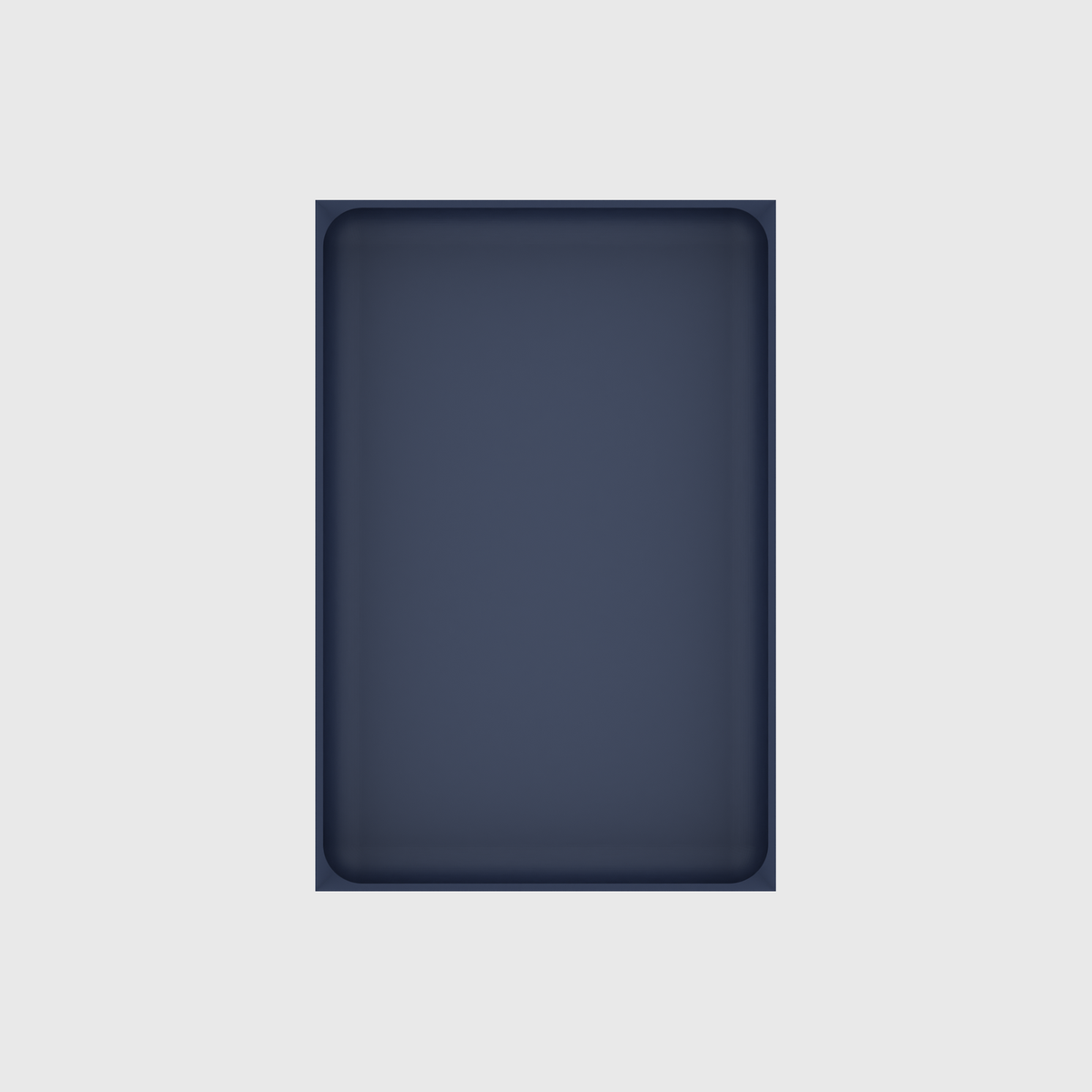 Long tray organiser – 9x6 (265.5 × 177 mm) in Army Blue