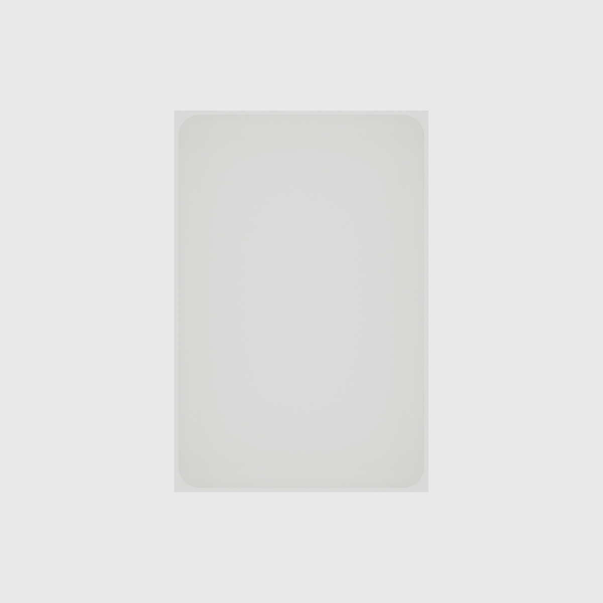 Long tray organiser – 9x6 (265.5 × 177 mm) in Cotton White