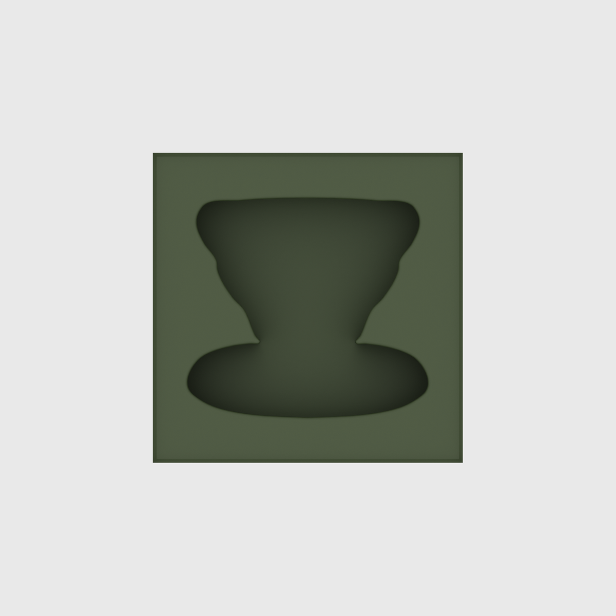 Measuring Cup Holder – 6x6 — OliveGreen