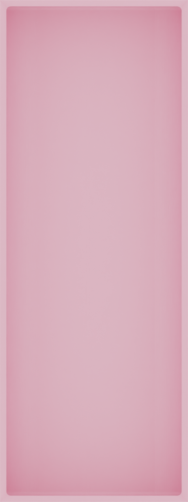 Medium cutlery organiser – 8x3 (236 × 88.5 mm) in Sakura Pink