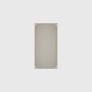 Medium tray organiser – 6x3 (177 × 88.5 mm) in Muted White