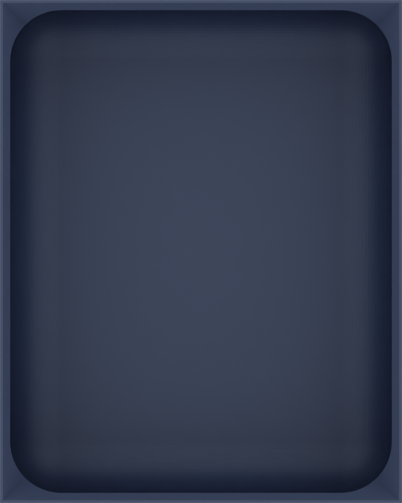 Medium tray organiser – 5x4 (147.5 × 118 mm) in Army Blue