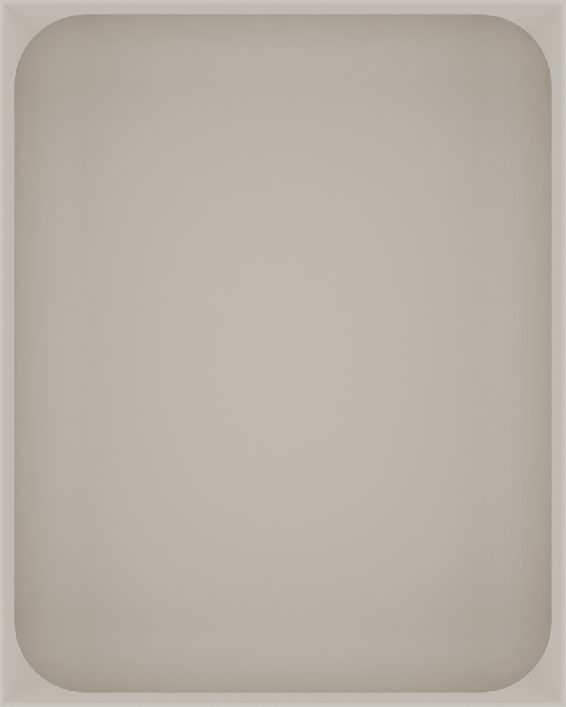 Medium tray organiser – 5x4 (147.5 × 118 mm) in Muted White