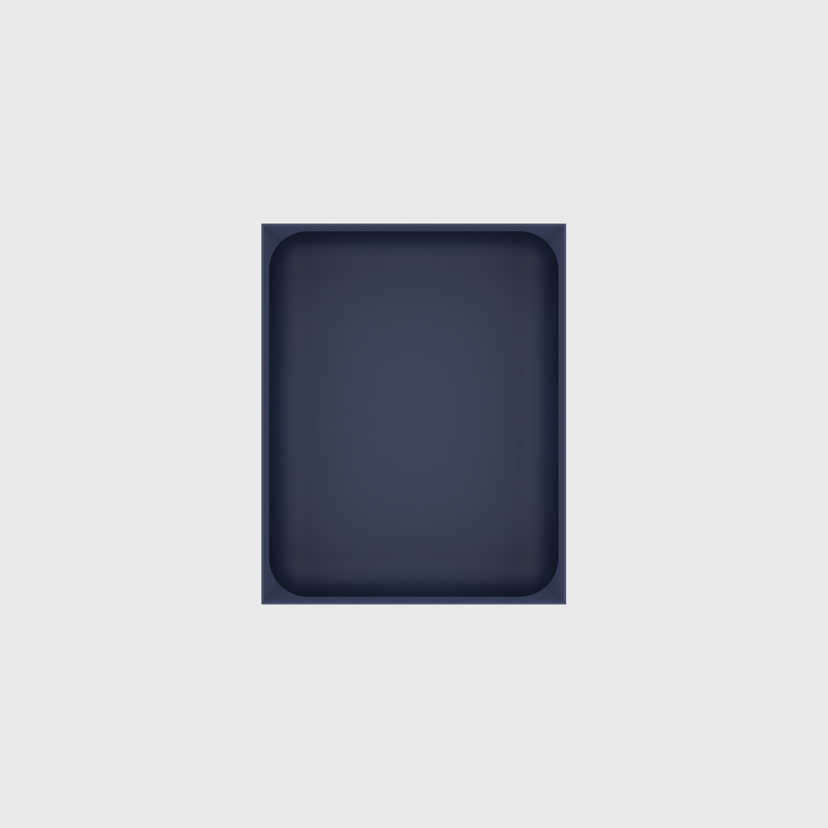 Medium tray organiser – 5x4 (147.5 × 118 mm) in Army Blue