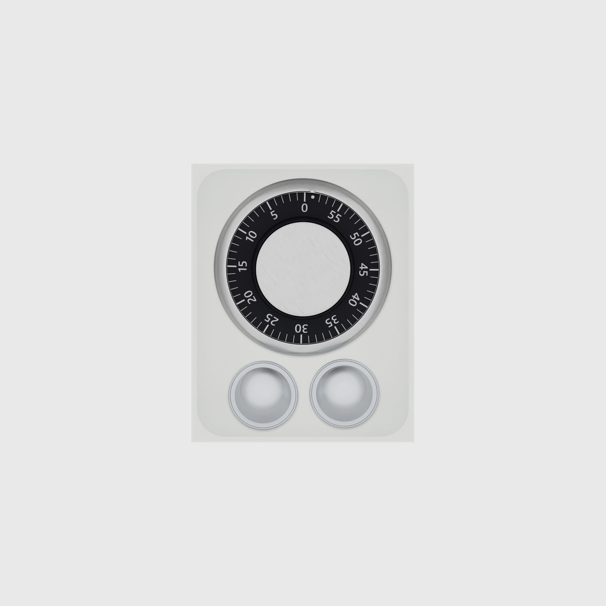 Medium tray organiser – 5x4 (147.5 × 118 mm) — example contents in Cotton White